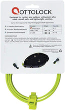 Load image into Gallery viewer, Cinch Bike Lock: 18", Flash Green