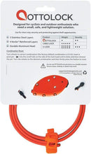 Load image into Gallery viewer, Cinch Bike Lock: 18", Otto Orange