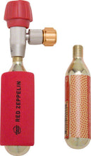 Load image into Gallery viewer, Red Zeppelin Bike Inflator: Includes Two Threaded 16g Cartridges and Sleeve