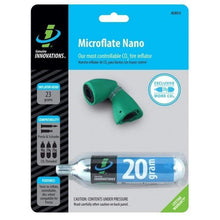 Load image into Gallery viewer, Microflate Nano Bike Inflator: Includes 20g Threaded CO2 Cartridge
