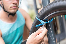 Load image into Gallery viewer, Z-Lok Security Tie Bike Lock Single: Cyan
