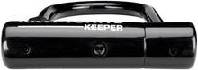 Load image into Gallery viewer, Keeper Bike U-Lock - 3.25 x 6", Keyed, Black, Includes bracket
