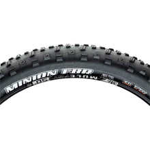 Load image into Gallery viewer, Minion FBR Bike Tire: 27.5 x 3.80", Folding, 120tpi, Dual Compound, EXO, Tubeless Ready
